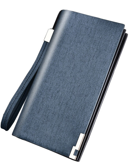 Men's Long Zipper Wallet Clutch Wholesale Clutch