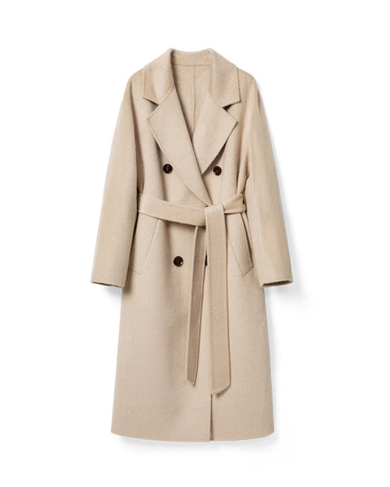 Women's Camel Coat Reversible Woolen Jacket