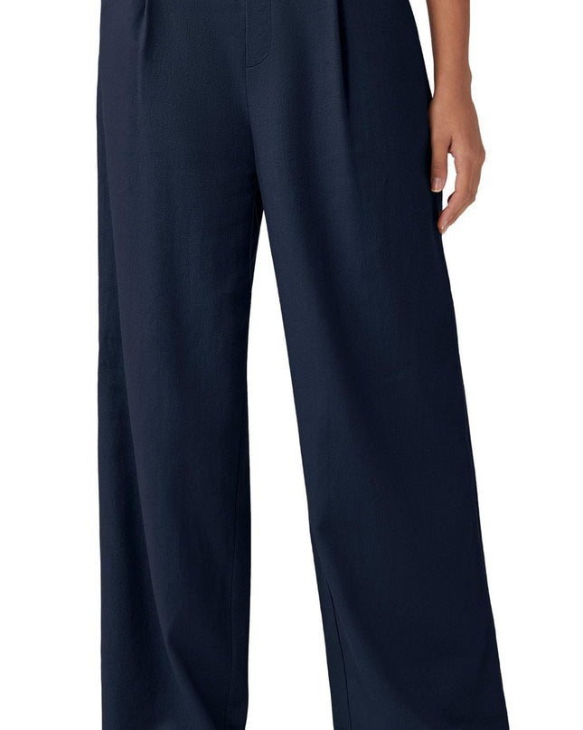 Loose Casual And Comfortable Pocket Straight-leg Pants