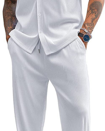 Short-sleeved Trousers Loose Leisure Suit