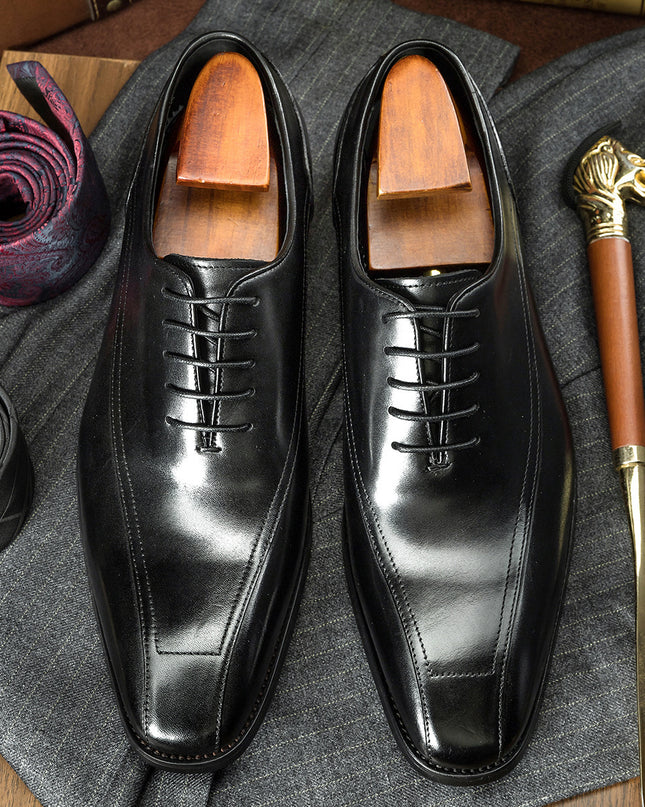 Casual Oxford Leather Shoes Korean Leather Men's Shoes