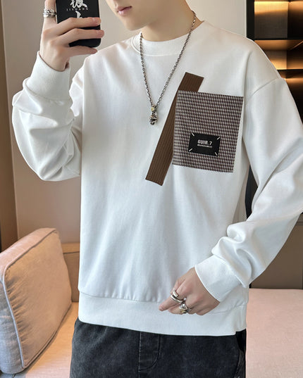 Round Neck Bottoming Shirt Ins Casual Sweatshirt Loose