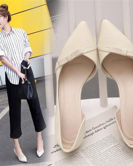 Women's Stiletto Medium Heel Pointed Toe Shoes