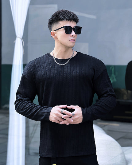 Men's Fitness Sportswear Long Sleeved T-shirt