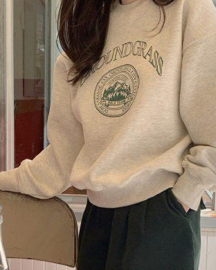 Plus Size Hooded Thin Loose Sweater
