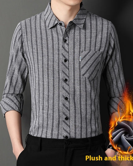 Long Sleeve Real Pocket Casual Men's Clothing