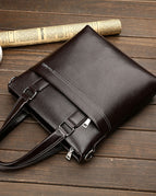 Vertical brown single bag