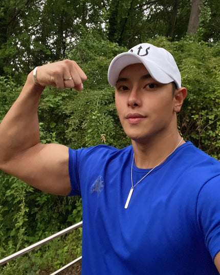 Men's Short Sleeve Slim Stretch Fitness T-shirt