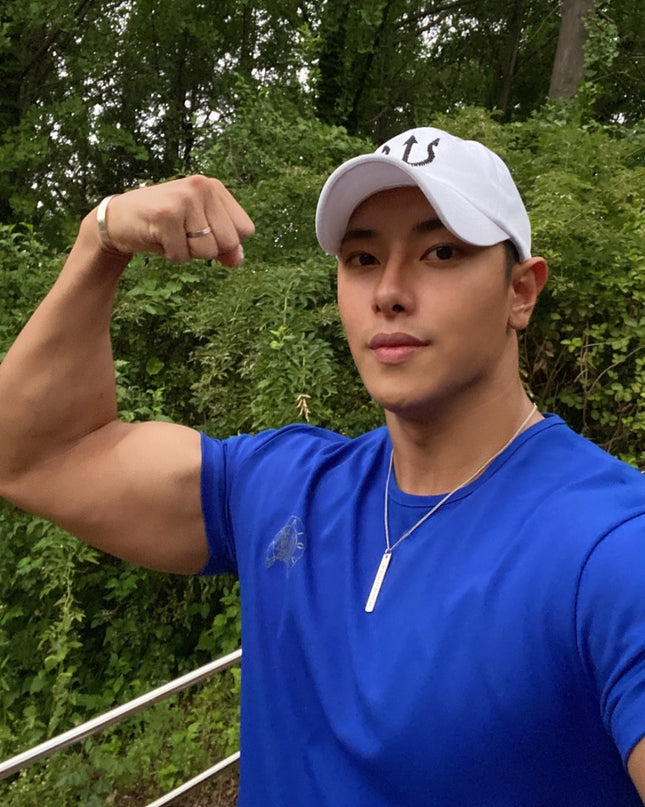 Men's Short Sleeve Slim Stretch Fitness T-shirt