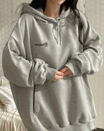 Casual All-matching Fleece-lined Trendy Top