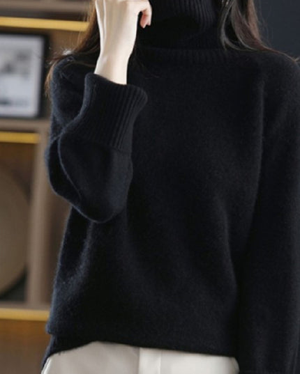 High Neck Thickened Bottoming Shirt Sense Thermal Sweater