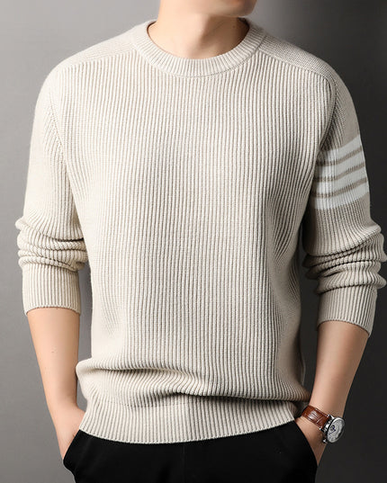 Loose-fitting Pullover Round-neck Men's Bottoming Shirt