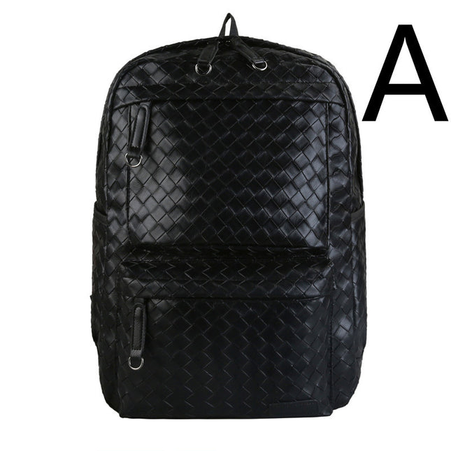Men's Large-capacity Hand-woven Travel Backpack