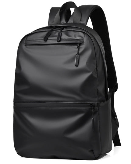 Fashionable Simple Solid Color Large Capacity Backpack