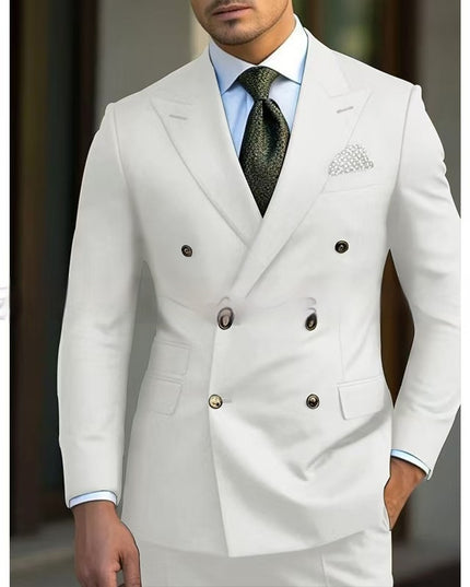 Men's Suit Set Leisure Business Two Pieces