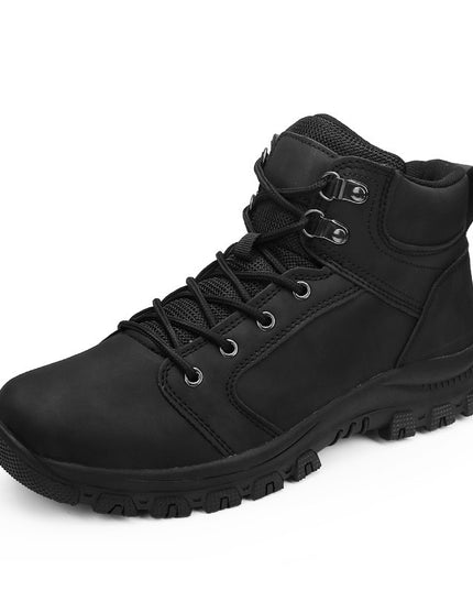 Men's High Top Shock-absorbing Non-slip Outdoor Sports Martin Boots