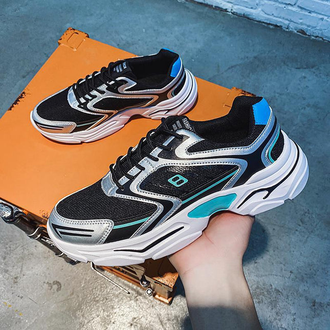 Mesh Hong Kong Style Sports Old Fashion Shoes