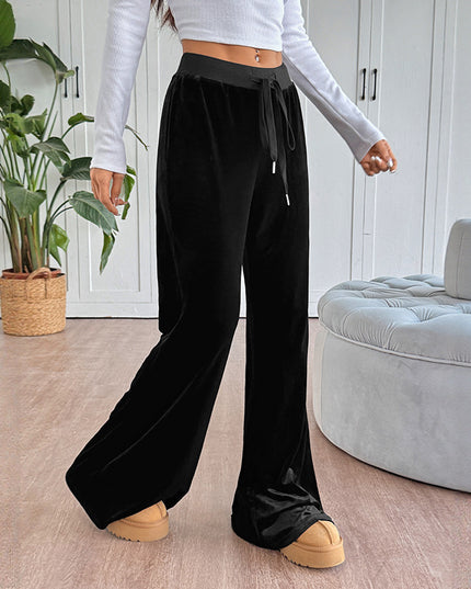 Autumn New Style Micro-pull Draped Pants Women