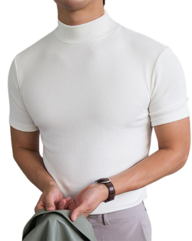 Men's Straight Half T-Shirt Student Wear