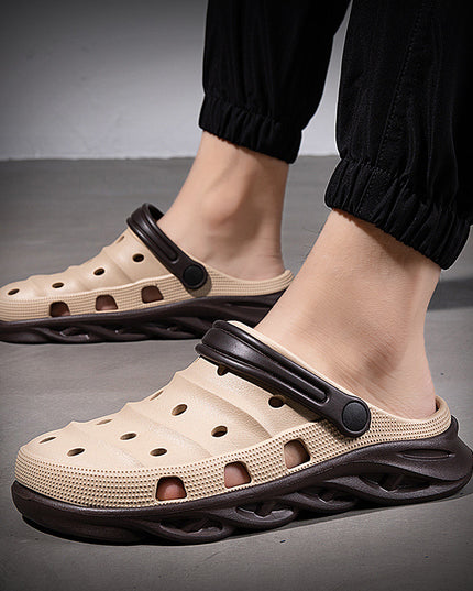 Summer Baotou Dual-purpose Sandals And Slippers Room Outdoor Wear Beach Shoes