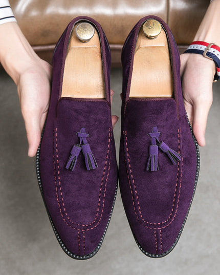 Men's Suede Matte Fashion Leather Shoes