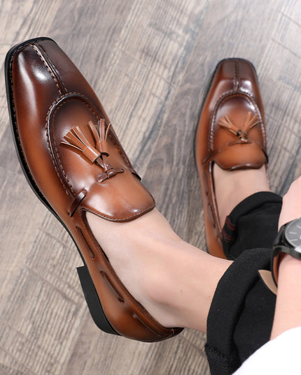 Business Casual Breathable Leather Shoes