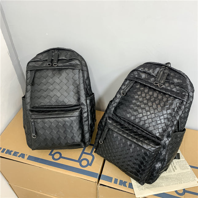 Men's Large-capacity Hand-woven Travel Backpack