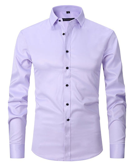 Stretch Long Sleeve Shirt Men's Work