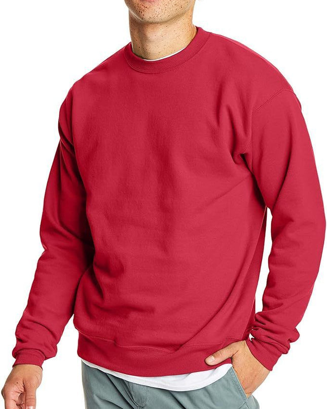 Solid Color Fashion Personality Round Neck Men's Top