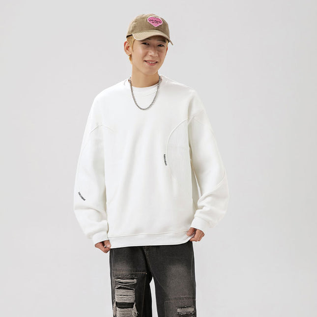Long Sleeve Crew Neck Sweater New Men's