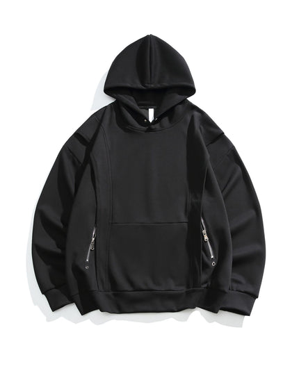 Fashion Personality Rivets Hooded Sweater Men