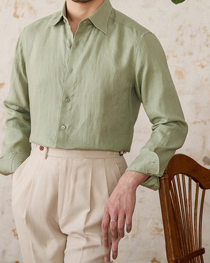 Linen Thin Long Sleeve Shirt