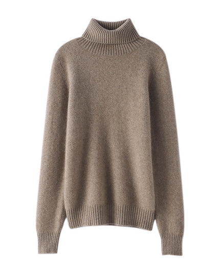 Women's Thickened Fall And Winter Inner Wear Turtleneck Cashmere Sweater