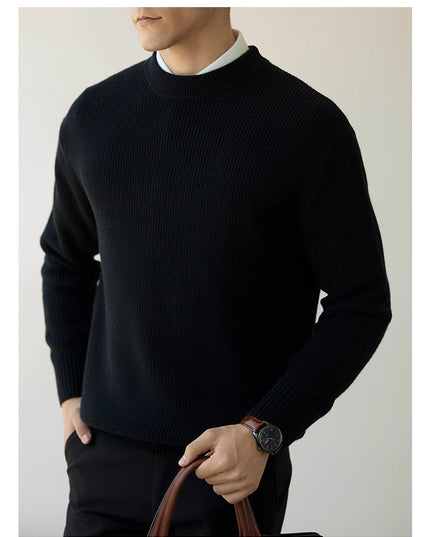 Pullover Sweater Loose Leisure Commute Thermal Bottoming Shirt