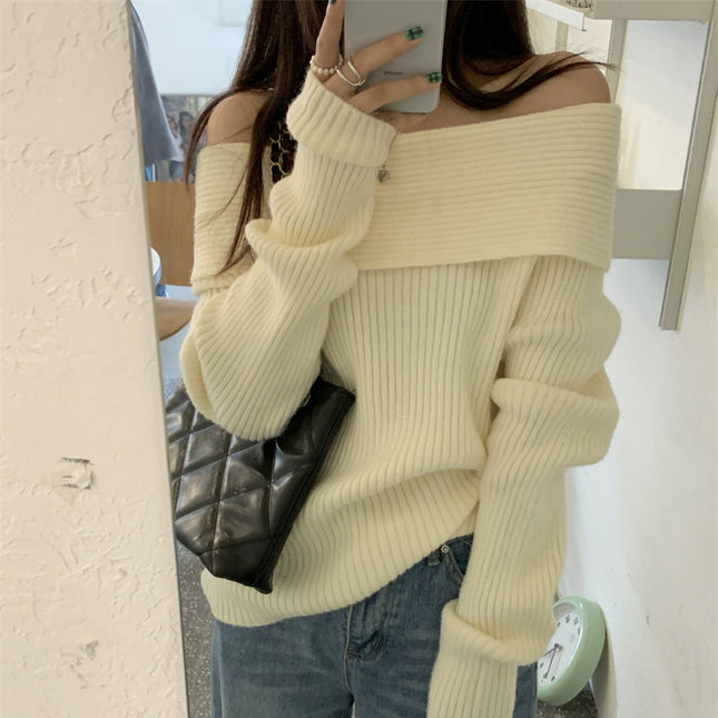 Fashionable Long Sleeves Inner Wear Knitwear Top