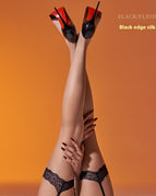 Black Edge Skin Stockings