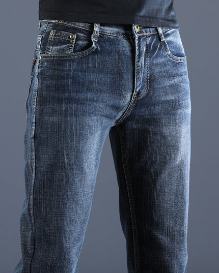 Summer Thin Men's Straight Slim Stretch Casual Pants
