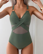 Army Green Eyelet