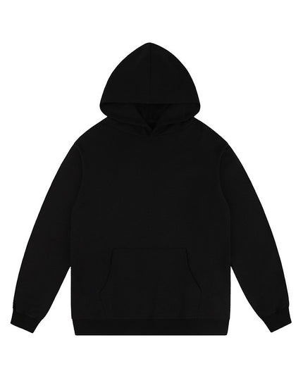New Street Solid Color Loose Hooded Men's Sweater