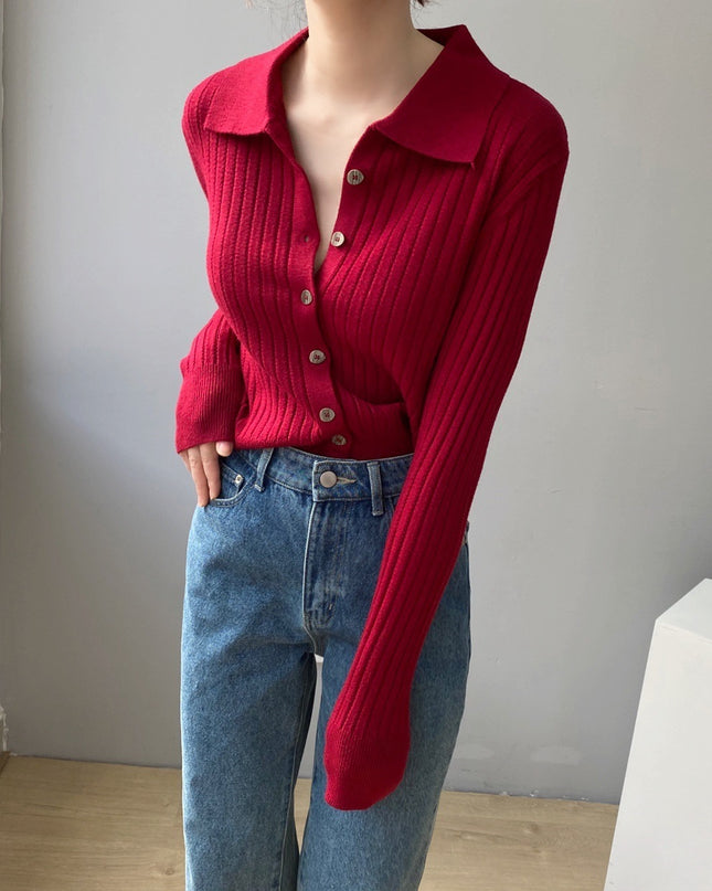 Long Sleeve New Cardigan Stitching Women