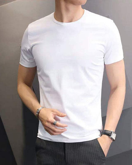 Fashion Summer Color Men's Short Sleeve T-Shirt