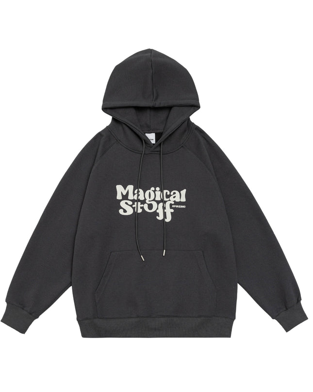 Letter Print Sweatshirt Loose Street Coat For Men And Women