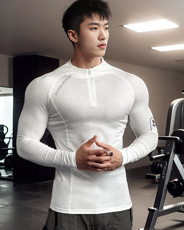 American Casual Zipper Sports Autumn And Winter Workout Clothes