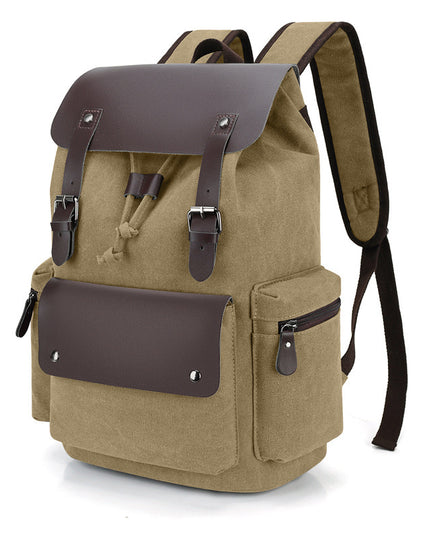 Drawstring Backpack Retro Canvas Personality