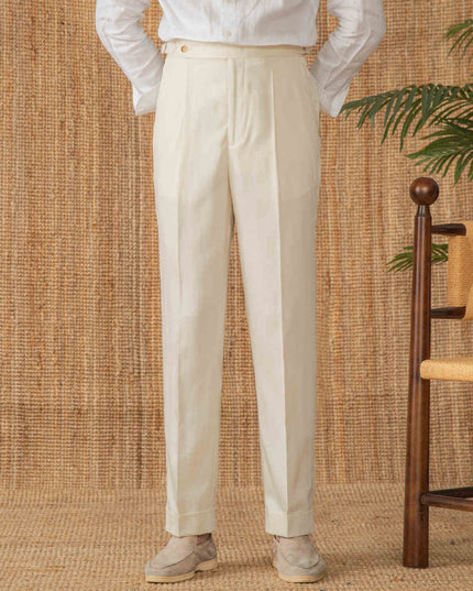Naples High Waist Straight-leg Pants