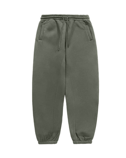 Fleece-lined Thick Hooded 10 Color Fleece Sweater Sweatpants