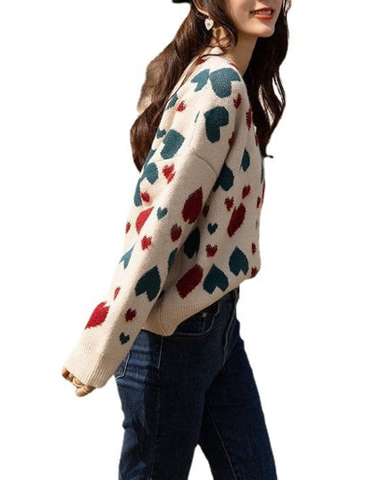 Autumn New Sweater Women's Small Short Outer Wear
