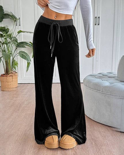 Autumn New Style Micro-pull Draped Pants Women