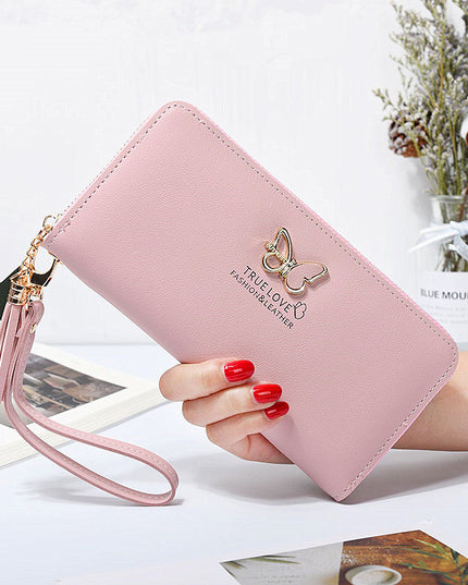Korean Style Butterfly Hollow Metal Ladies Clutch