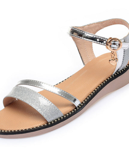 Soft Bottom Non-slip Flat Heel All-matching Low Heel Sandals